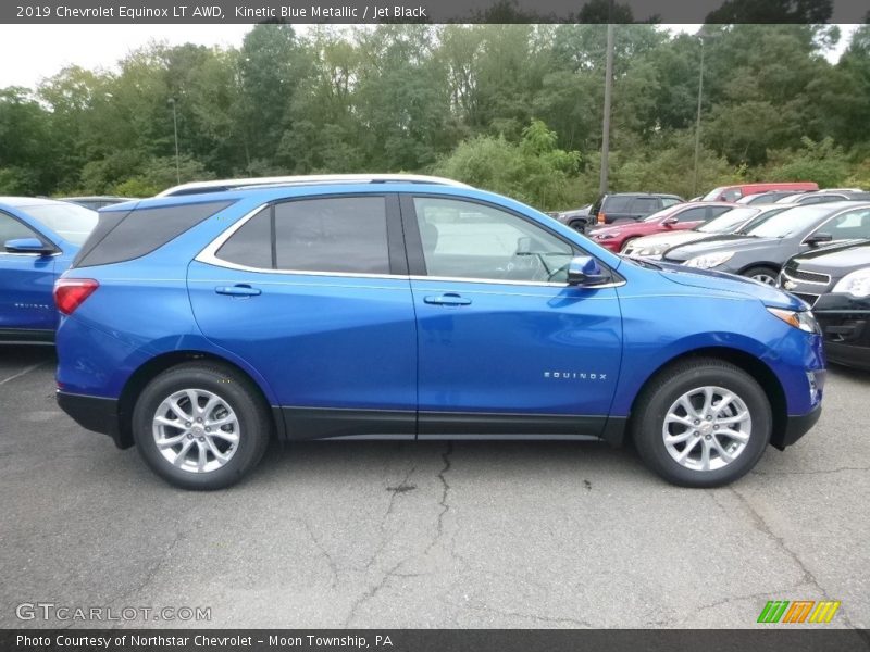 Kinetic Blue Metallic / Jet Black 2019 Chevrolet Equinox LT AWD