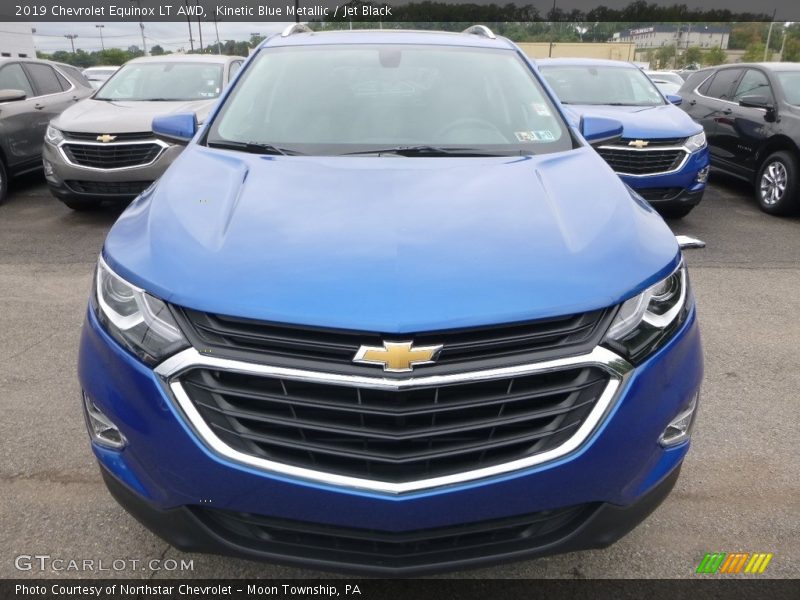 Kinetic Blue Metallic / Jet Black 2019 Chevrolet Equinox LT AWD