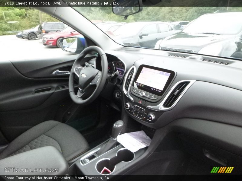 Kinetic Blue Metallic / Jet Black 2019 Chevrolet Equinox LT AWD