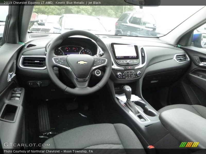 Kinetic Blue Metallic / Jet Black 2019 Chevrolet Equinox LT AWD