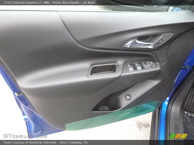 Kinetic Blue Metallic / Jet Black 2019 Chevrolet Equinox LT AWD