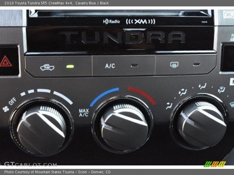 Cavalry Blue / Black 2019 Toyota Tundra SR5 CrewMax 4x4
