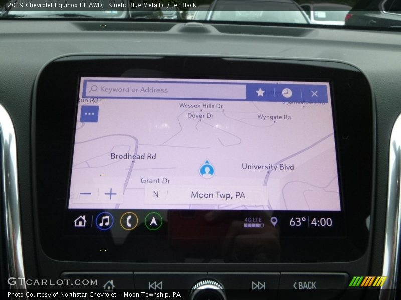 Kinetic Blue Metallic / Jet Black 2019 Chevrolet Equinox LT AWD