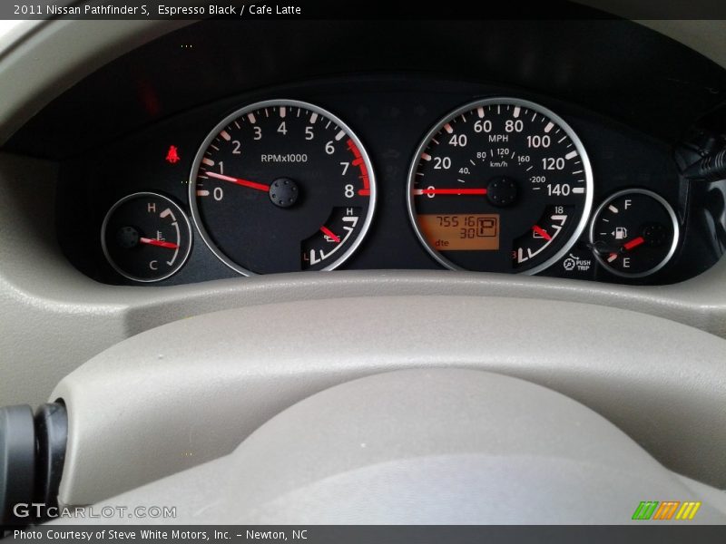 Espresso Black / Cafe Latte 2011 Nissan Pathfinder S