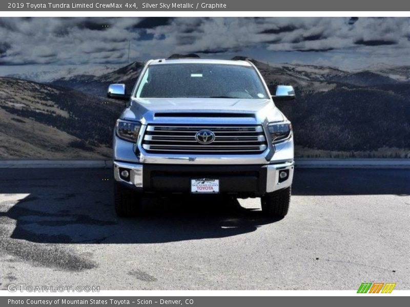 Silver Sky Metallic / Graphite 2019 Toyota Tundra Limited CrewMax 4x4