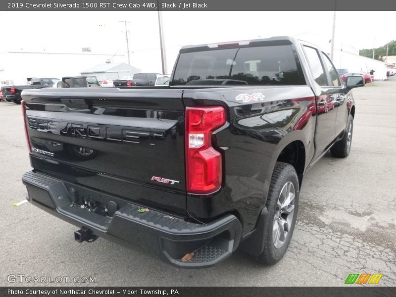 Black / Jet Black 2019 Chevrolet Silverado 1500 RST Crew Cab 4WD