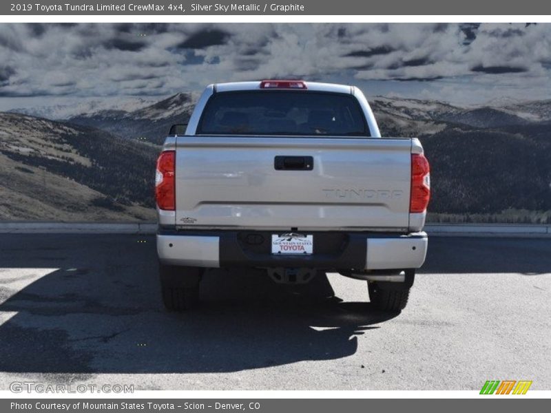Silver Sky Metallic / Graphite 2019 Toyota Tundra Limited CrewMax 4x4