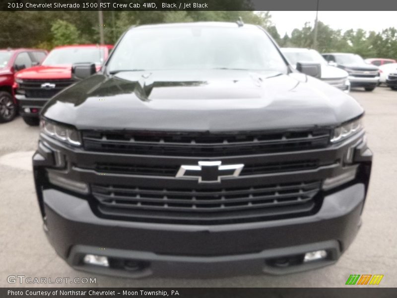 Black / Jet Black 2019 Chevrolet Silverado 1500 RST Crew Cab 4WD