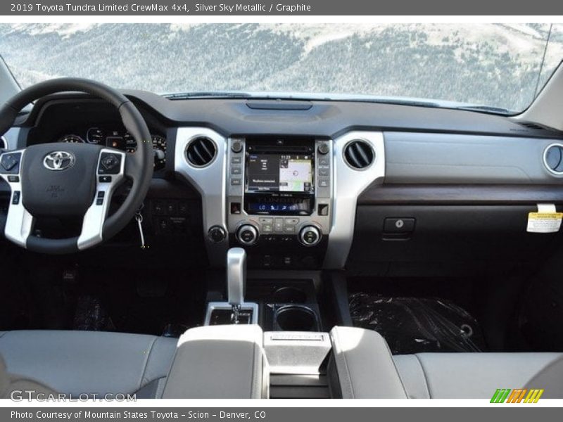 Silver Sky Metallic / Graphite 2019 Toyota Tundra Limited CrewMax 4x4