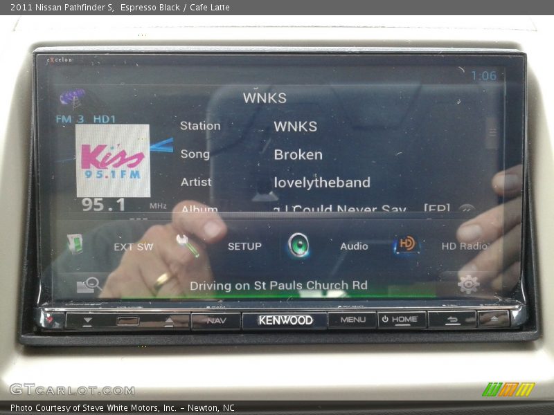 Espresso Black / Cafe Latte 2011 Nissan Pathfinder S