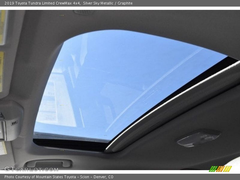 Sunroof of 2019 Tundra Limited CrewMax 4x4