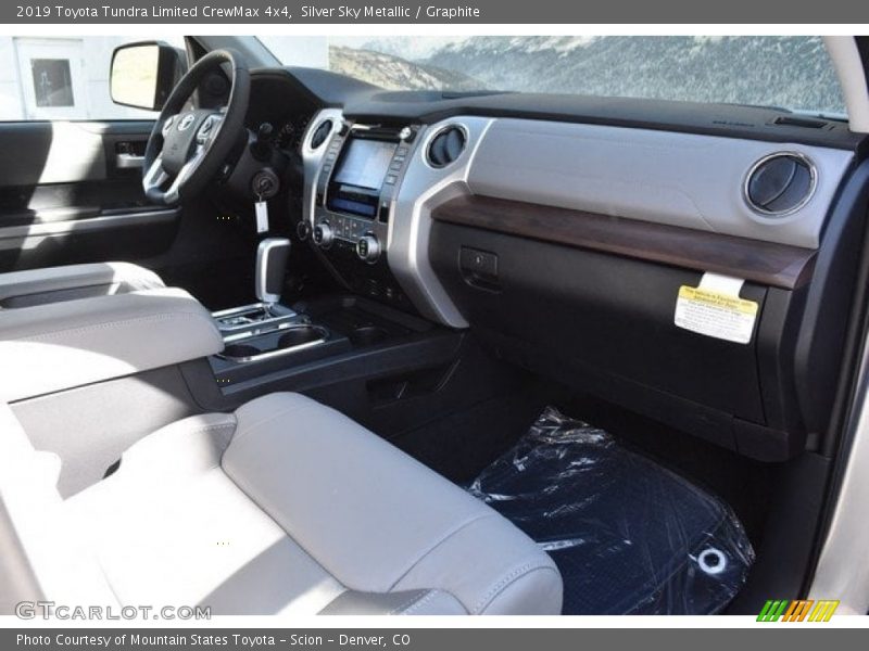 Silver Sky Metallic / Graphite 2019 Toyota Tundra Limited CrewMax 4x4