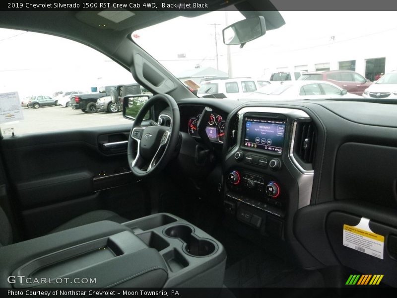 Black / Jet Black 2019 Chevrolet Silverado 1500 RST Crew Cab 4WD