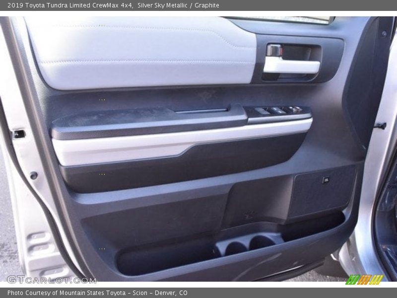 Silver Sky Metallic / Graphite 2019 Toyota Tundra Limited CrewMax 4x4