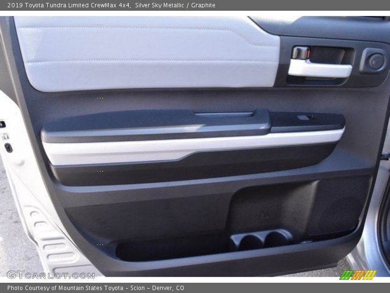 Silver Sky Metallic / Graphite 2019 Toyota Tundra Limited CrewMax 4x4