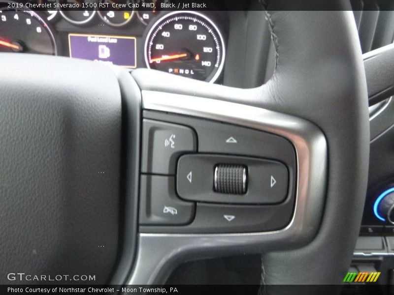 Black / Jet Black 2019 Chevrolet Silverado 1500 RST Crew Cab 4WD