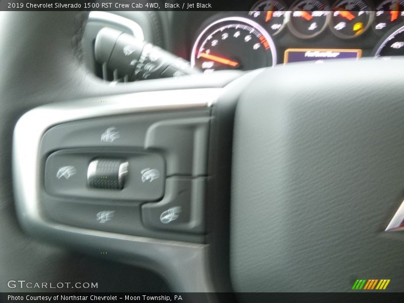Black / Jet Black 2019 Chevrolet Silverado 1500 RST Crew Cab 4WD