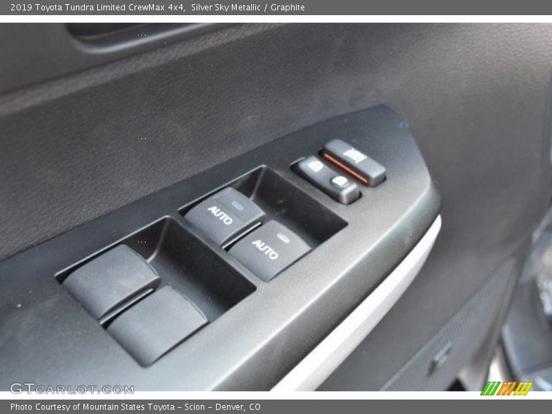 Controls of 2019 Tundra Limited CrewMax 4x4