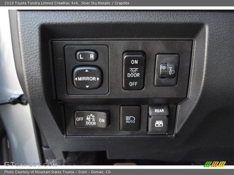 Controls of 2019 Tundra Limited CrewMax 4x4