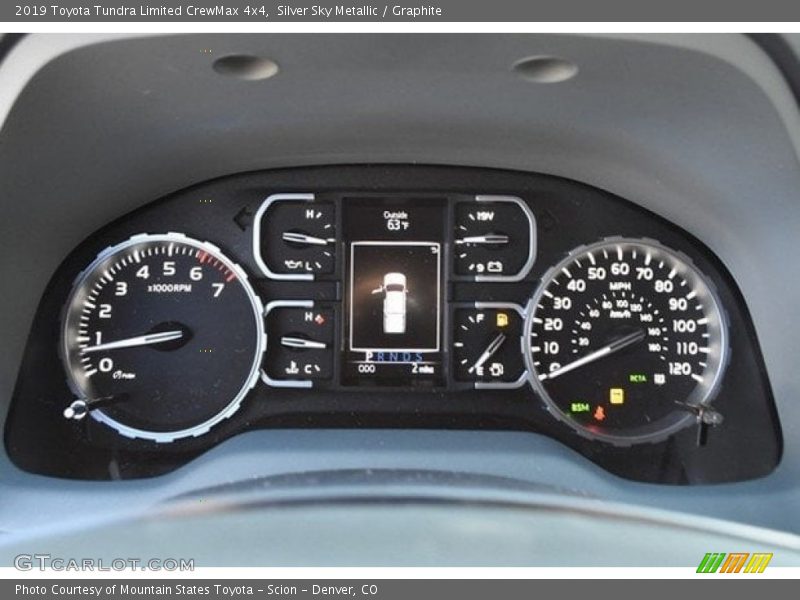  2019 Tundra Limited CrewMax 4x4 Limited CrewMax 4x4 Gauges
