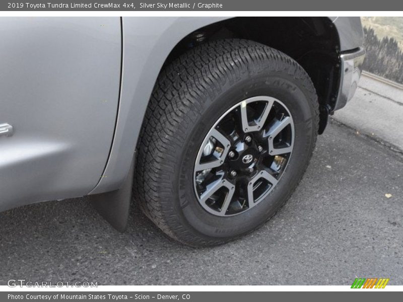 Silver Sky Metallic / Graphite 2019 Toyota Tundra Limited CrewMax 4x4