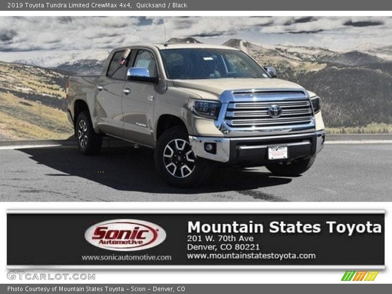 Quicksand / Black 2019 Toyota Tundra Limited CrewMax 4x4