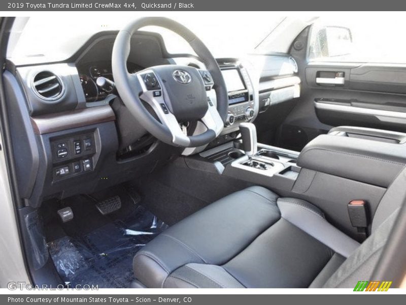  2019 Tundra Limited CrewMax 4x4 Black Interior