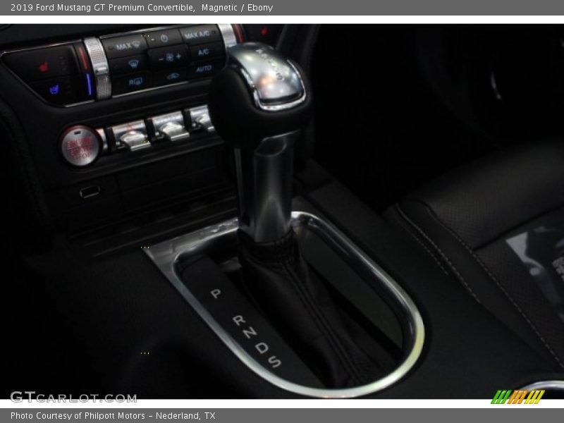 Magnetic / Ebony 2019 Ford Mustang GT Premium Convertible