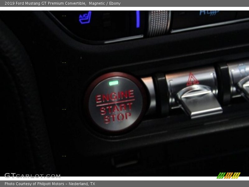 Magnetic / Ebony 2019 Ford Mustang GT Premium Convertible