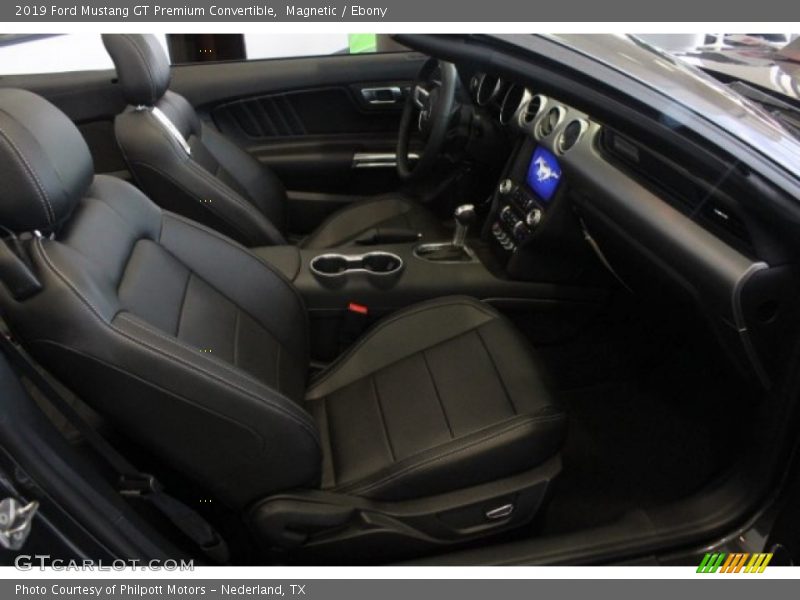 Magnetic / Ebony 2019 Ford Mustang GT Premium Convertible