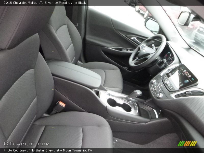 Silver Ice Metallic / Jet Black 2018 Chevrolet Malibu LT