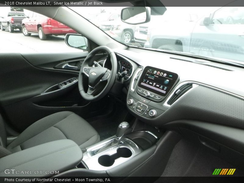 Silver Ice Metallic / Jet Black 2018 Chevrolet Malibu LT