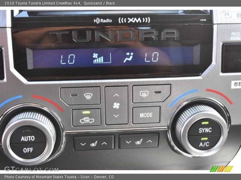 Controls of 2019 Tundra Limited CrewMax 4x4