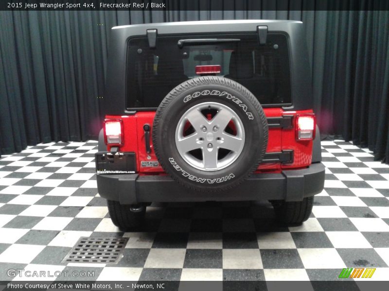 Firecracker Red / Black 2015 Jeep Wrangler Sport 4x4