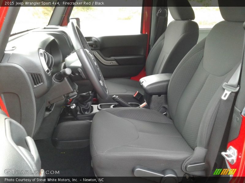 Firecracker Red / Black 2015 Jeep Wrangler Sport 4x4