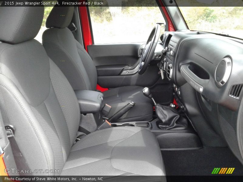 Firecracker Red / Black 2015 Jeep Wrangler Sport 4x4