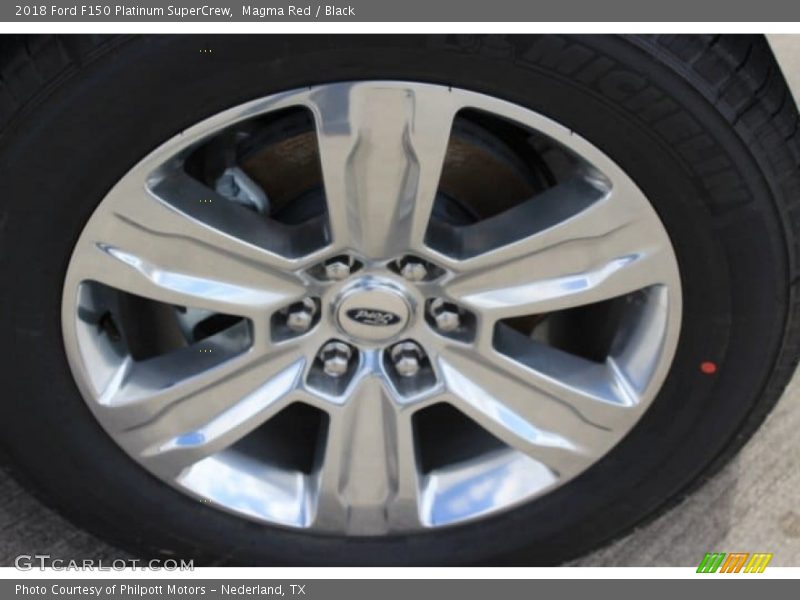 Magma Red / Black 2018 Ford F150 Platinum SuperCrew