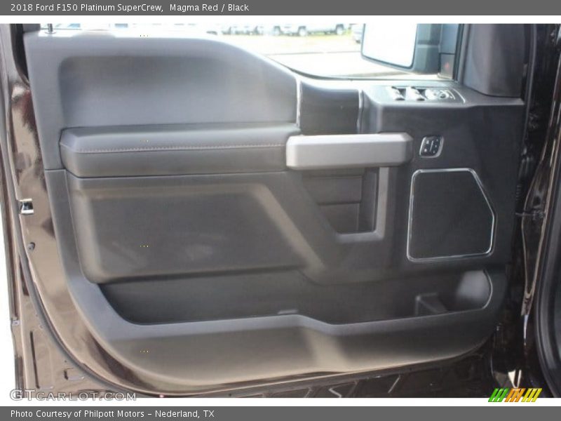 Magma Red / Black 2018 Ford F150 Platinum SuperCrew