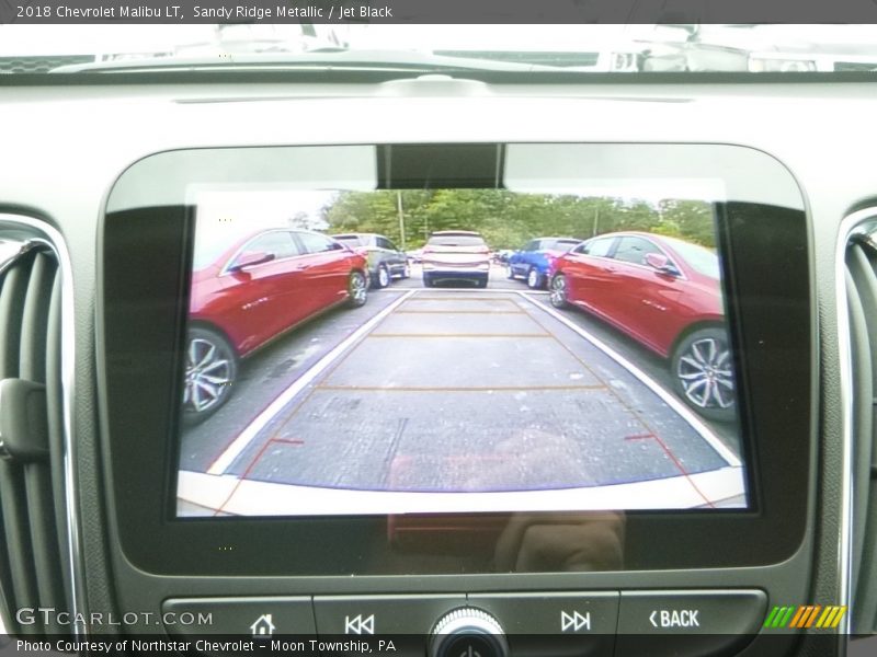 Sandy Ridge Metallic / Jet Black 2018 Chevrolet Malibu LT