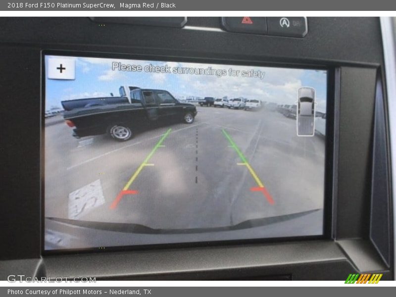 Magma Red / Black 2018 Ford F150 Platinum SuperCrew