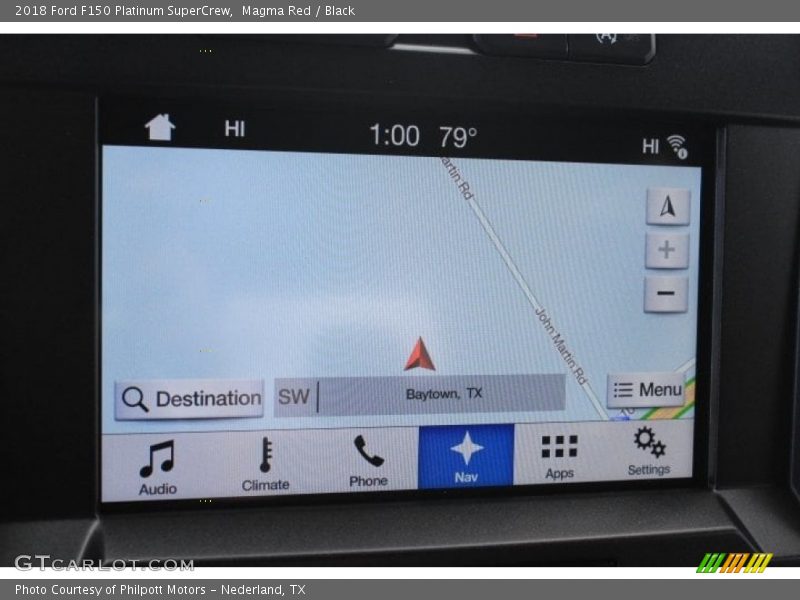 Magma Red / Black 2018 Ford F150 Platinum SuperCrew