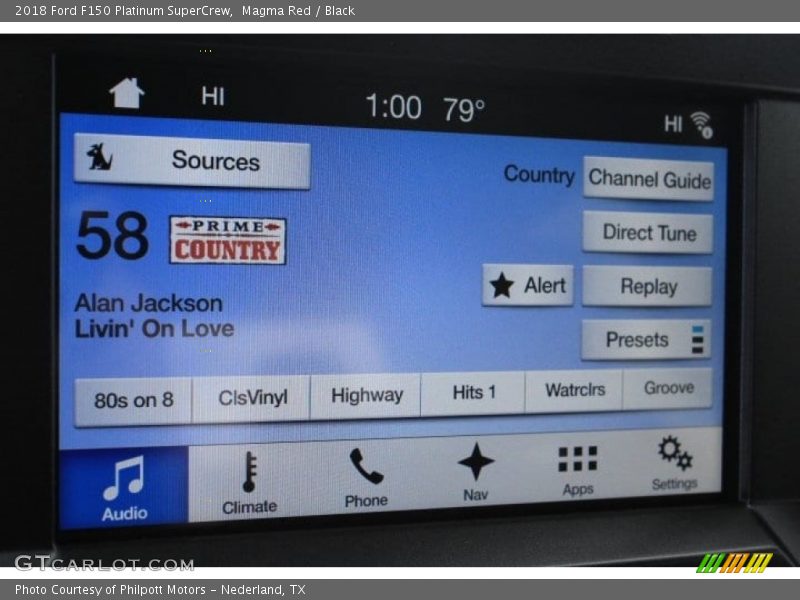 Magma Red / Black 2018 Ford F150 Platinum SuperCrew