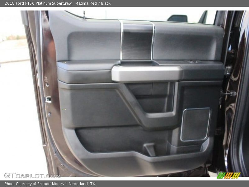 Magma Red / Black 2018 Ford F150 Platinum SuperCrew
