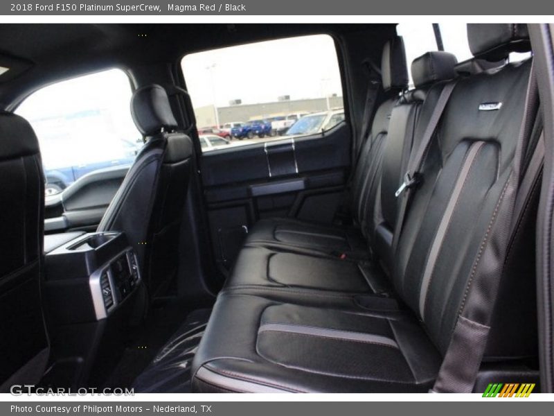 Magma Red / Black 2018 Ford F150 Platinum SuperCrew