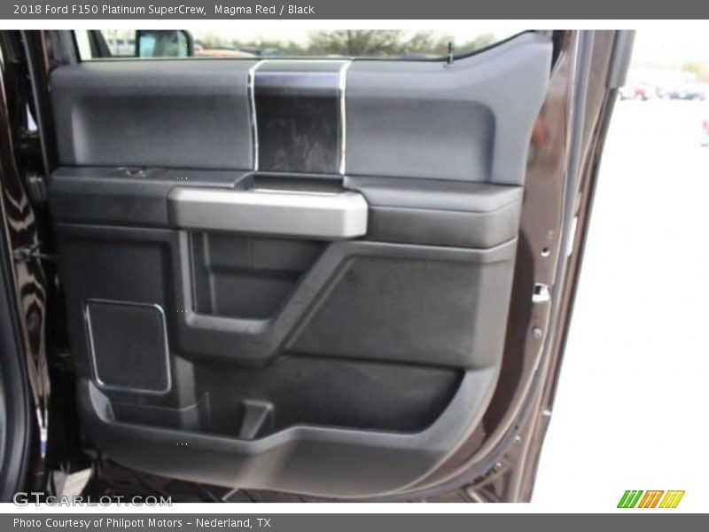 Magma Red / Black 2018 Ford F150 Platinum SuperCrew