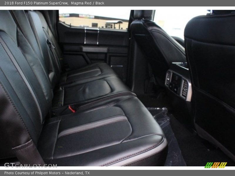 Magma Red / Black 2018 Ford F150 Platinum SuperCrew