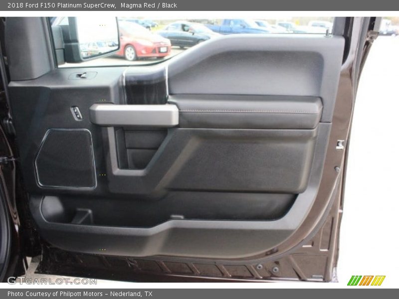 Magma Red / Black 2018 Ford F150 Platinum SuperCrew
