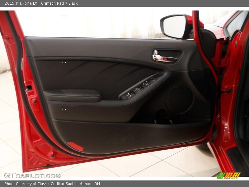 Crimson Red / Black 2015 Kia Forte LX
