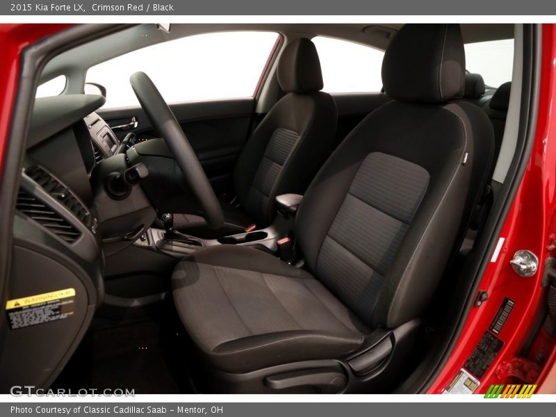 Crimson Red / Black 2015 Kia Forte LX