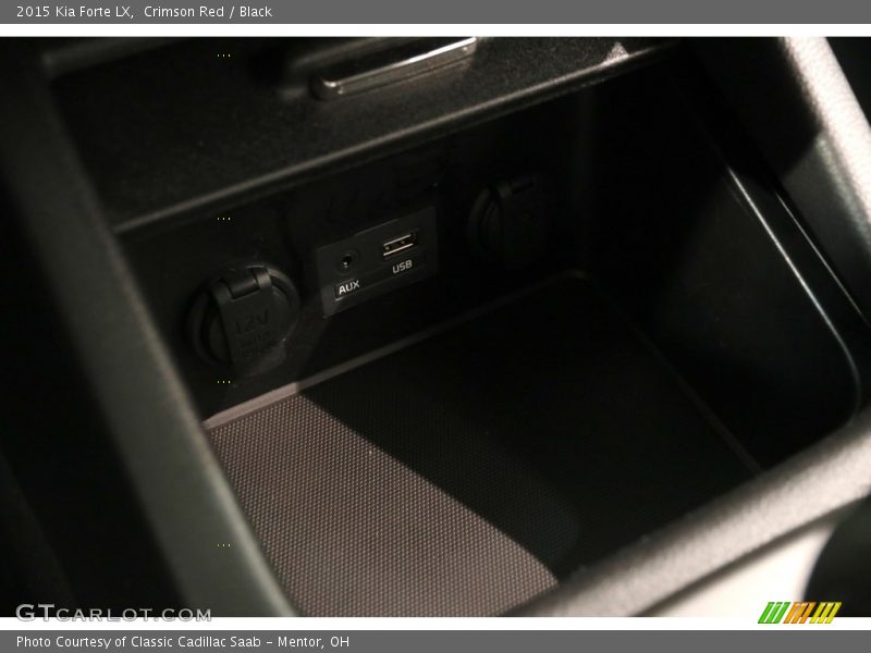 Crimson Red / Black 2015 Kia Forte LX